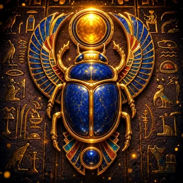 Egypt Scarab bij WildRoyal